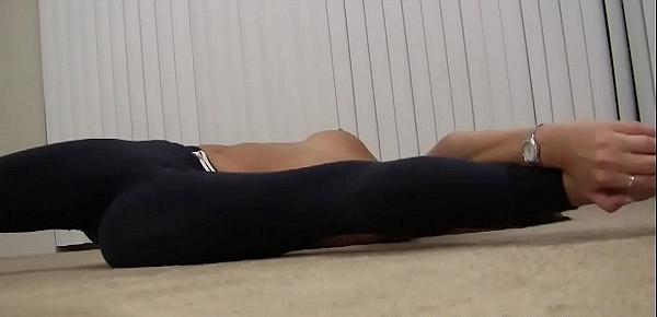  Doing my yoga always makes you so horny JOI